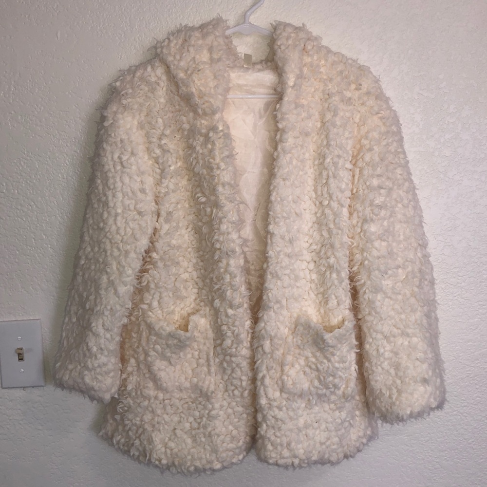 Hooded Sherpa jacket